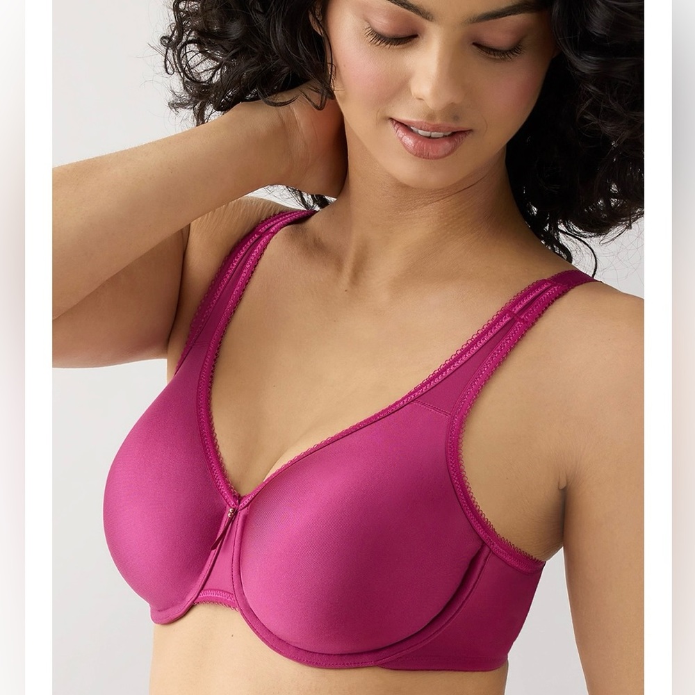 Wacoal-Basic Beauty Full Figure Seamless Underwire Bra-NWT SIZE 44D